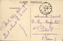 VINTAGE POSTCARD Saint Malo the Overhead travelling crane Of Malo Saint has Saint Servan