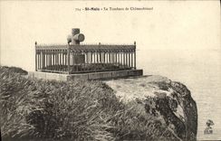 CPA Saint Malo Le Tombeau de Chateaubriand