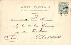 VINTAGE POSTCARD Holy Malo the Furrow the Casino the quays Boats