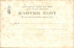 VINTAGE POSTCARD St Malo the Walls Children