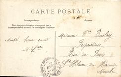 VINTAGE POSTCARD St Malo the Beach has high tide and the Tower Which qu in Grogne