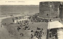 CPA St Malo L Eventail