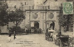 CPA St Malo Porte Saint Vincent Vue exterieure