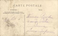 VINTAGE POSTCARD St Malo Carries Holy Vincent Vue external