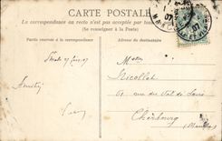 VINTAGE POSTCARD St Malo the Large Gate Seen External