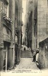 VINTAGE POSTCARD St Malo Street of the Small Children Degrees