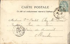 CPA St Malo Interieur de la cathedrale