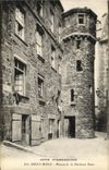 VINTAGE POSTCARD St Malo House of the Duchess Anne
