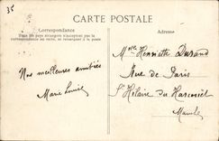 VINTAGE POSTCARD St Malo Seen from of the Mole Boats