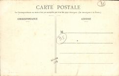 VINTAGE POSTCARD Holy Malo the Beach of Good Help and Large Be