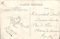 VINTAGE POSTCARD Holy Malo the Strong National and Beach of the Castle