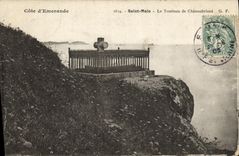 CPA Saint Malo Le Tombeau de Chateaubriand