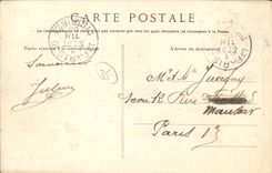 VINTAGE POSTCARD Holy Malo Island of Cezembre Boat