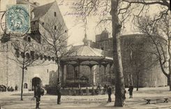 CPA Saint Malo Le Chateau Le Kiosque