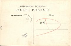 CPA Saint Malo Le pont roulant a maree basse