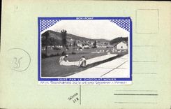 CPA Saint Malo La Promenade Sur Les Remparts