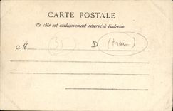 VINTAGE POSTCARD Holy Malo Seen from Of the Casino Train