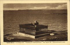 CPA St Malo Le Grand Be Tombeau de Chateaubriand
