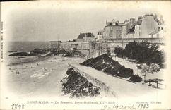 CPA Saint Malo Les Remparts Partie Occidentale