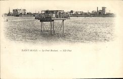 CPA Saint Malo Le Pont Roulant