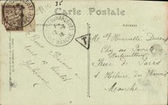 VINTAGE POSTCARD Holy Malo the Miraculous Virgin of the Large Gate