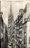 CPA Saint Malo La Grande Rue