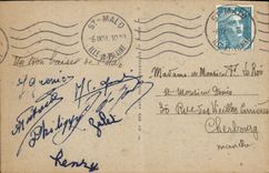 CPA Saint Malo Vue Prise du fort National