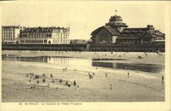CPA Saint Malo Le Casino et L Hotel Franklin