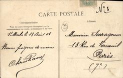 CPA Saint Malo Vue Generale Sortie d un torpilleur Bateau 