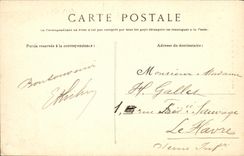 VINTAGE POSTCARD Holy Malo Walk On the Walls Bidouane Turn