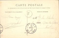 CPA Saint Malo La Plage Bon Secours Les portes Saint Pierre et des Bes