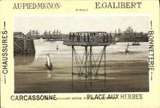 Chromo Parame pres Saint Malo Au pied Mignon Galibert Place aux herbes Carcassonne