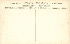 VINTAGE POSTCARD Holy Malo Seen On the Beach and the Casino