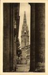 VINTAGE POSTCARD Holy Malo the bell tower of the cathedral