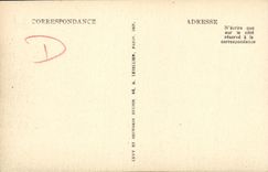 VINTAGE POSTCARD Holy Malo Walls and the Tower of the Large door