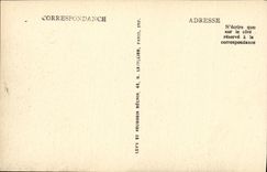 VINTAGE POSTCARD Holy Malo Walls and Main beach