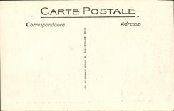 VINTAGE POSTCARD Holy Malo the mole and L landing stage for Dinan Boats