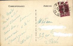 POSTAL Malo santo L de la VENDIMIA antes del puerto y del Quay de los barcos de Dinard