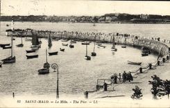 CPA Saint Malo Le Mole Bateaux 