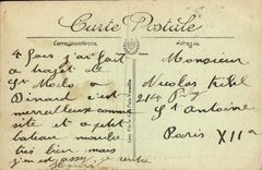 CPA Saint Malo Vedette en Pleine Mer Bateau