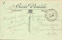 VINTAGE POSTCARD Holy Malo Main beach the Castle and the Casino