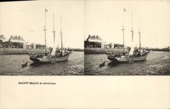 CPA Saint Malo et environs Bateau Voilier