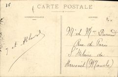 VINTAGE POSTCARD Holy Malo the Mole per storm