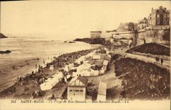 CPA Saint Malo La Plage de Bons Secours