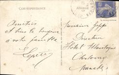 CPA Saint Malo Le Chateau et le Square