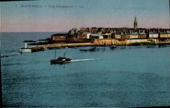 CPA Saint Malo Vue Generale