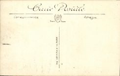 VINTAGE POSTCARD Holy Malo Main beach Seen of Parame