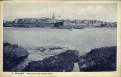 CPA St Malo Vue prise du Grand Bey