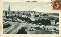 CPA St Malo Vue prise du Casino