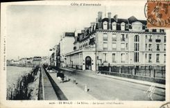 CPA St Malo Le Sillon Le Grand Hotel Franklin